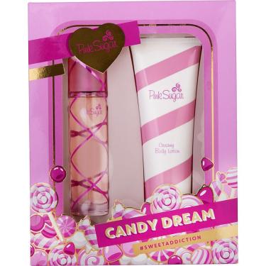 Imagem de Perfume Feminino Aquolina Pink Sugar Edt Spray 100 Ml & Loção Corporal 250