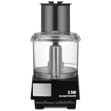 Imagem de Processador de Alimentos Profissional 3,3L com Mais de 20 Opções de Processamento e Plugue de 5 a 15 Fases, 110V 720W, Waring WFP14S, Preto