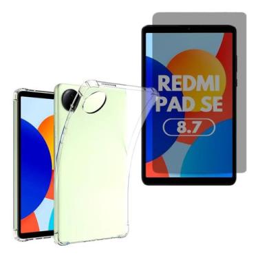 Imagem de Capa Transparente + Película Gel Privativa Redmi Pad Se 8,7 - Db