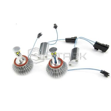 Imagem de Angel Eyes 32W Super White 6000k Halo Ring LED Light Serve para E60 2008-2014 - Compatível com BMW