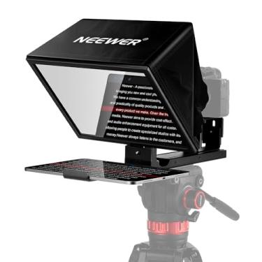Imagem de Teleprompter Neewer X12B para Câmera e Vídeo ao Vivo – Leitura Fluida, Alta Transparência e Ampla Compatibilidade