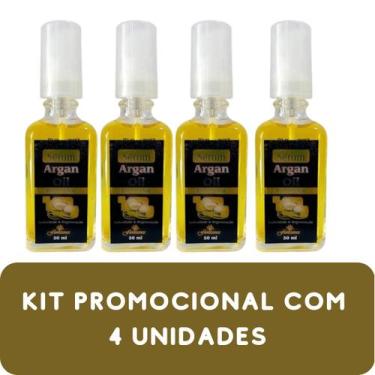 Imagem de Reparador de Pontas Floressence Óleo de Argan Frasco 50ml Kit Promocio