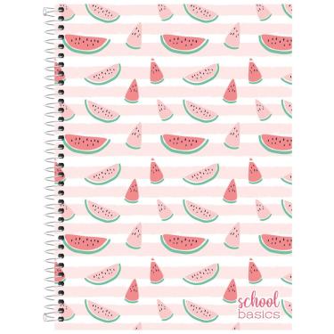 Imagem de Caderno Universitário Estampado 10 Matérias 160 folhas - School Basics - Sortido