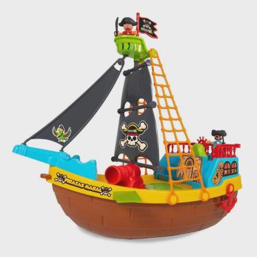 Imagem de Brinquedo Infantil Barco Pirata - Maral