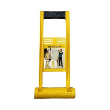 Imagem de ＡＷＨＡＯ Drywall transportador de compensado de madeira de elevação do painel de ferramentas de ferramenta elevador e mover de transporte para placas de gesso, Amarelo