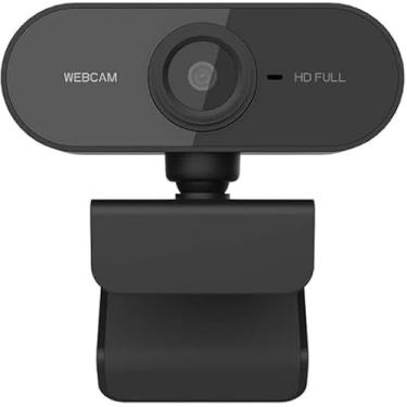Imagem de Webcam 4K Ultra HD com Controle Remoto, Foco Automático, Zoom Digital 10X, Microfone Duplo com Cancelamento de Ruído, Webcam para PC, Notebook, Streaming, Chamada de Vídeo, Zoom (Preto, HD 1080P)