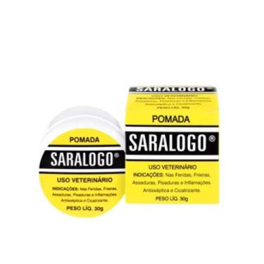 Imagem de Pomada Cicatrizante Saralogo Para Cães 30g - Matacura