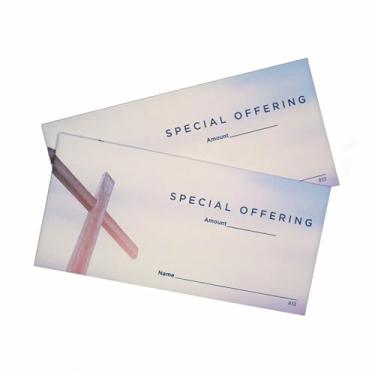Imagem de Mountain Valley Printing Envelope de oferta especial | Envelope de banco de igreja (500)