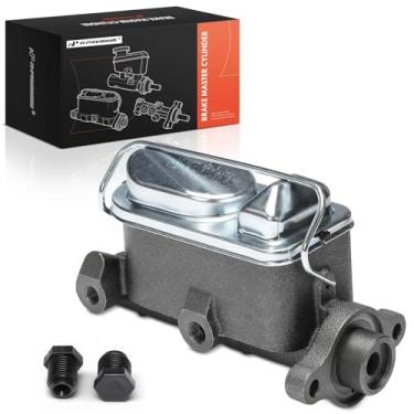 Imagem de A-Premium Cilindro mestre de freio com reservatório e tampa compatível com veículos Chevrolet, Buick, Oldsmobile e Pontiac - Impala, Caprice, Bel Air, Kingswood, Centurion, Custom Cruiser, Bonneville