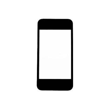 Imagem de Lente de superfície superior retrovisor LCD para Nintendo New 2DS XL LL capa protetora preta