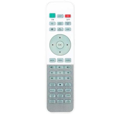 Imagem de Controle remoto de substituição compatível com projetor BenQ HT2550 HT1075 W1090 W1700 W2000 HT2050 W1075 MH684 TH670 TK800M HT1085ST W1120 TH683 W1110 W33 000 HTT 2150ST W1080ST+ W2000+ W1070+