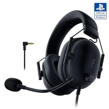 Imagem de Razer BlackShark V2 X Playstation Gaming Headset: 50mm Drivers - Cardioid Mic - Lightweight - Comfortable, Noise Isolating Earcups - for PS5, Xbox Series X, PC, Switch via 3.5 mm Audio Jack - Black