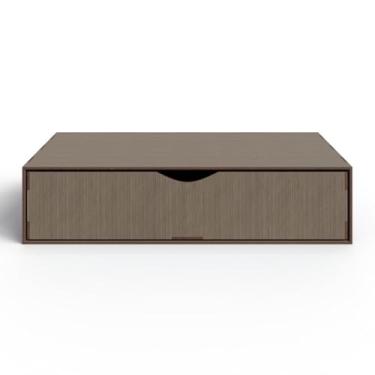 Imagem de Gaveteiro Organizador De Mesa Em MDF Para Escritorio Moderno(Tabaco 1 Gavetas)