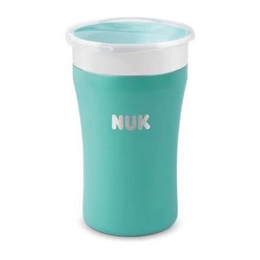 Imagem de Copo Magic Cup 360º Inox NUK Evolution 230ml - Neutral