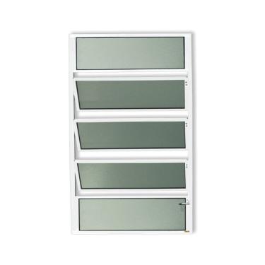 Imagem de Basculante Plus Vidro Boreal 100cm X 40cm Brimak Branco