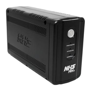 Imagem de Nobreak 800va Nhs Mini 4, Entrada Bivolt, Saída 120v, 6 Tomadas, Bateria 1x 7ah/12v - 90.b1.008100