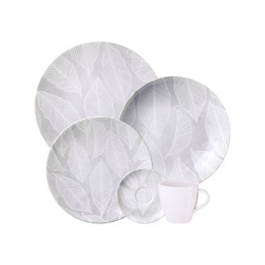Imagem de Aparelho De Jantar Tramontina Arbo Em Porcelana Decorada 20 Peças Tramontina