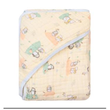 Imagem de Toalha Banho Bebê Dupla Camada Soft Estampa Aquarelada - KARINHO, 4641