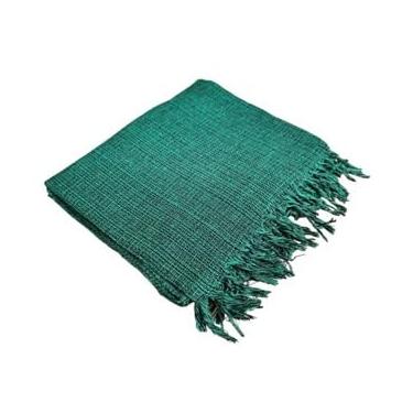 Imagem de Kit 2 Manta Para Sofá Algodão Protetor Gigante 2.10x1.20(Verde Mesclado)