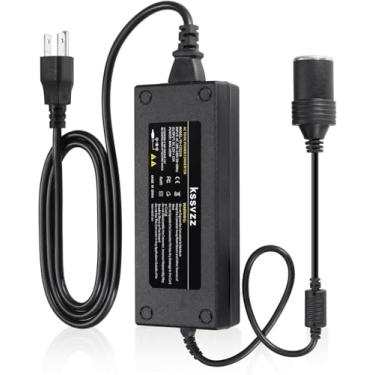 Imagem de Kssvzz Conversor Ca Para Cc De 180 W - 110 V-240 V 12 V/15 A, Adaptador Fonte Alimentação Ca/Cc Tomada Acendedor Cigarros Carro, Transformador Inflador Pneus, Geladeira, Aspirador Pó Carro