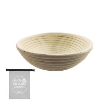 Imagem de Cesta Benetton à prova de pão com sacos de pão reutilizáveis
