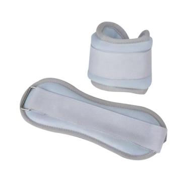 Imagem de menolana Pesos de tornozelo ajustáveis ​​e confortáveis ​​para homens e mulheres, pesos de pulso para corrida e fitness, 0.5 Kg X 2