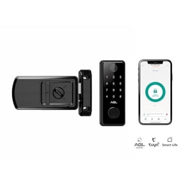 Imagem de Fechadura Digital Com Biometria, Senha E Controle Rx 500 Bio