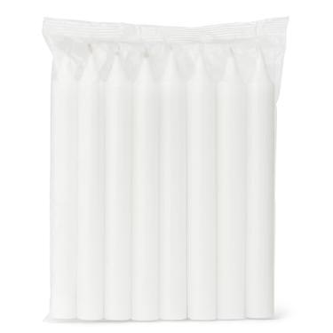 Imagem de Kit 60 Velas Palito Branca Pequena 13,5cm 100 Porcento Parafina Pura Premium Queima 4 Horas Ideal para Festas Casamentos Decoração De Mesa Eventos Religiosos Ambientes Aconchegantes E Aromatização