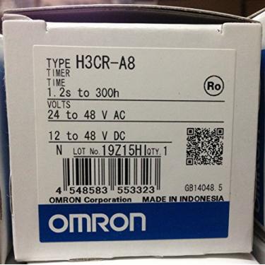 Imagem de OMRON Temporizador multifunções eletromecânico H3CR-A8 AC24-48/DC12-48 da Automação Industrial