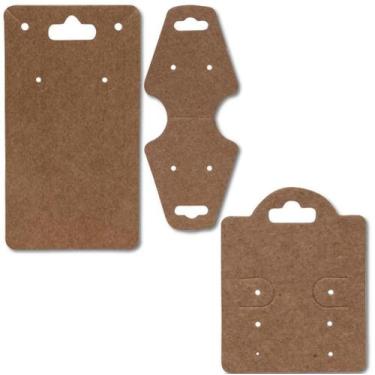 Imagem de 600 Tags Papel Kraft para Colar Brincos e Pulseiras Novidade - Sonar