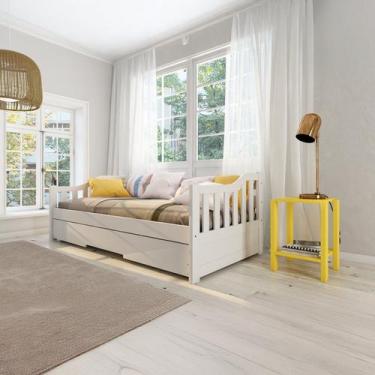 Imagem de Bicama Solteiro American Estilo Sofá em Madeira Maciça - Arbol Movelar