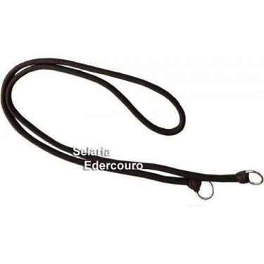 Imagem de Redea de cavalgada guia de cavalo marrom dois metros oferta - Selaria 