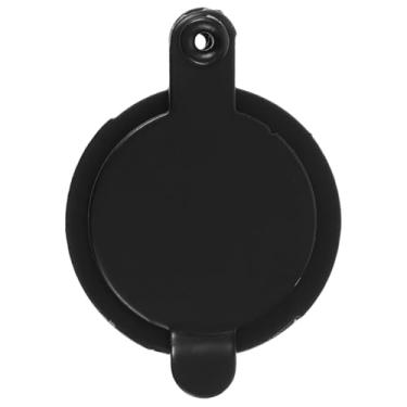 Imagem de DIYEAH Título Final do Anúncio: Capa para Olho Mágico, Tampa de Cobre para Visor de Porta, Preta, 3 x 1,8 x 0,28 cm, Design Anti-Espionagem para Portas de Apartamento, Fácil Instalação
