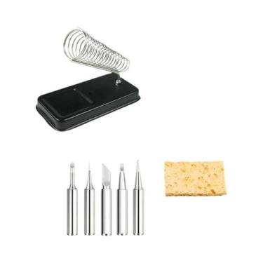 Imagem de Suporte De Ferro De Solda Elétrico Resistente a Altas Temperaturas Com