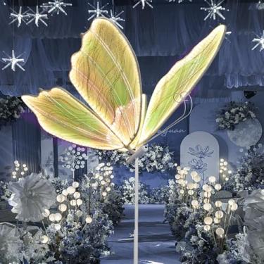 Imagem de ECGOIOE Luminária De Chão Em Forma Borboleta Para Casamento, Decoração Criativa Pendurar No Teto, Acessórios Festas E Eventos