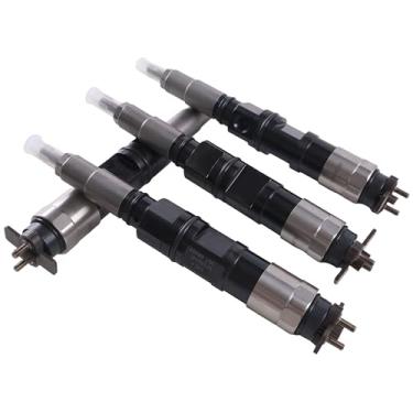 Imagem de LSSOCH 4PCS Injetores de Combustível 295050-1430 2950501430 RE556741 Compatível com JD 4045 6068 6068HTJ91 Motor 344K 410K 444K 550K 605K 624K 5085E 500K 85M 51 00E 5100M Trator 130G 160GLC