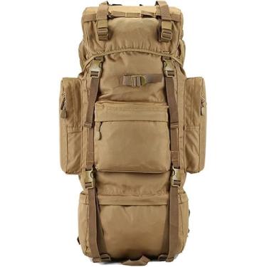 Imagem de Mochila Tática Militar 100l Multifuncional Mochila De Assalto Do Exército Para Homens E Mulheres, Mochila De Grande Capacidade Para Trekking Caminhadas Viagens Acampamento Montanhismo, B