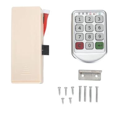 Imagem de FTVOGUE Smart Digital Keylessless Bloqueio de Gabinete Robusto Zink Tastadad Lock para Gabinete de Sapatos, Prático para Sauna Center