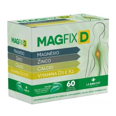 Imagem de Suplemento Magfix D Com 60 Cápsulas - La San-Day - La San Day