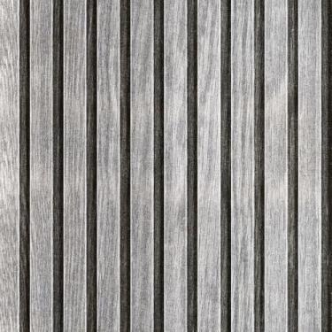 Imagem de Papel De Parede Adesivo Ripado Madeira Cinza Escura 3m