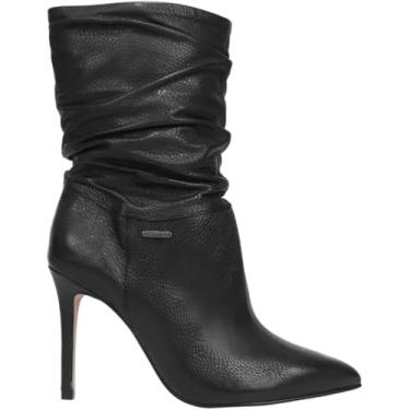 Imagem de Bota Bottero Cano Médio Couro Feminino (Preto, BR, Adulto, Numérico, 39)