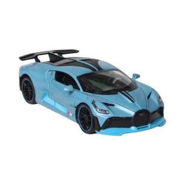 Imagem de Carro De Brinquedo De Liga Metálica Veyron Divo Chiron Escala 1:32 Par