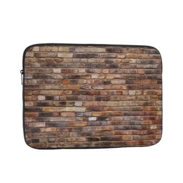 Imagem de Capa protetora para notebook de parede de tijolos de 12 polegadas à prova de choque, resistente à água, bolsa de transporte para computador, pasta portátil para homens e mulheres