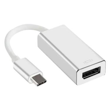 Imagem de Cabo Adaptador Flex 3.1 USB-C Para DisplayPort Prata - XC-ADP-47