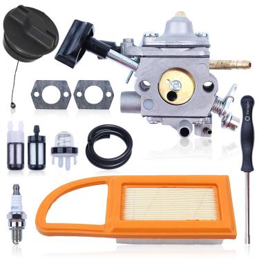 Imagem de Hyceker Kit de ajuste de filtro de ar de carburador BR600 para Stihl BR700 BR550 BR500 BR 600 700 Magnum peças de soprador de mochila, serve para Stihl BR600 Carburador Zama C1Q-S183 4282 120 0606