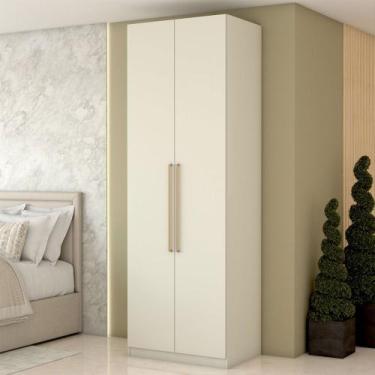 Imagem de Guarda-Roupa Solteiro Modulado Kalore 2 Portas 3 Gavetas Kalore Areia 