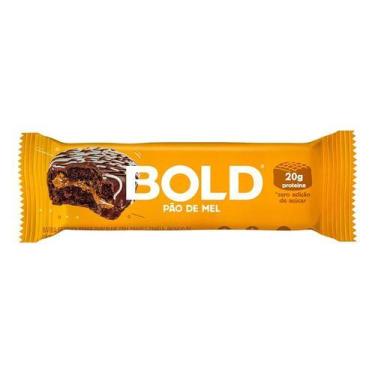 Imagem de Barra De Proteina Bold Bar Sabor Pão De Mel 60g Zero Açucar
