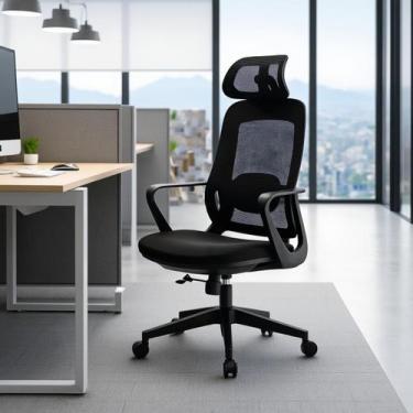 Imagem de Cadeira de Escritorio Ergonômica Presidente NR17 Modelo ErgoPro One - 