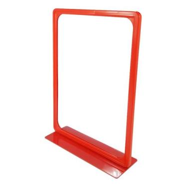 Imagem de Display Expositor Cardápio A4 Vertical Para Balcão Ou Mesa - Visual Su