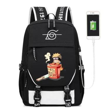 Imagem de Mochila SANMU Leisure Creative Pattern Naruto Ninja Ramen